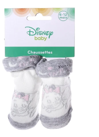 Шкарпетки Birth Mary 0-6 gray white/pink 43891564-4 Disney (254670824)