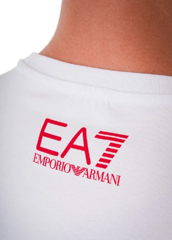 Белая футболка ARMANI EA7
