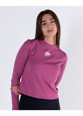 Футболка W NSW AIR MOCK LS RIB Nike - (254032045)