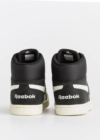 Черно-белые кеды Reebok