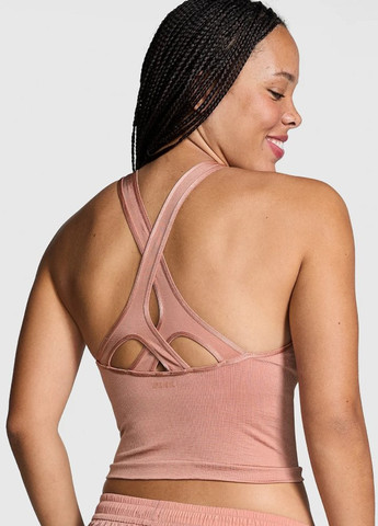 Розовый демисезонный комплект (топ, леггинсы) Victoria's Secret