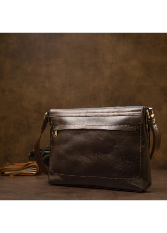 Мужская кожаная сумка 30х23х6 см Grande Pelle (252131170)