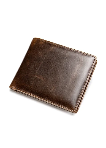 Чоловік шкіряний гаманець 9х11х2,5 см Vintage (229460569)
