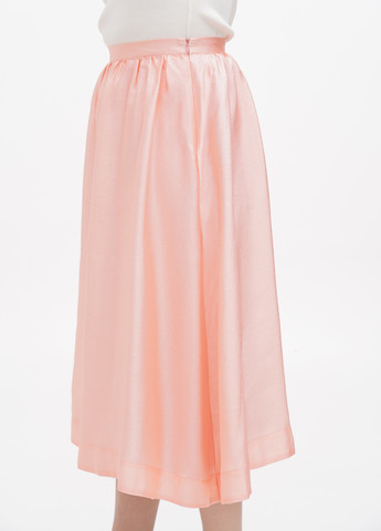 Розовая кэжуал однотонная юбка Stella Nova