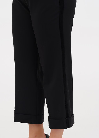 Черные кэжуал демисезонные кюлоты брюки Oltre