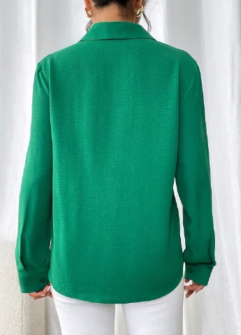 Зелёная блуза SHEIN