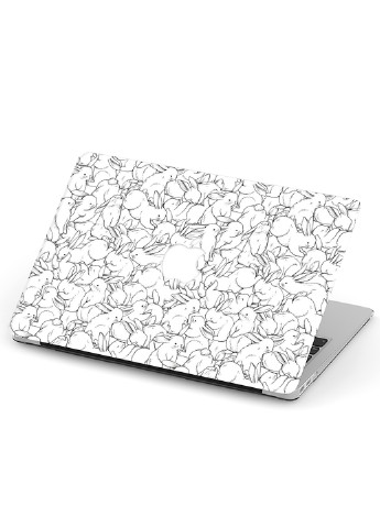 Чохол пластиковий для Apple MacBook Pro Retina 15 A1398 Патерн Зайки (Pattern) (6353-2473) MobiPrint (218859007)