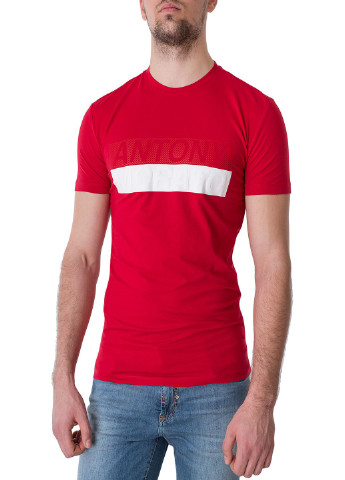 Красная футболка Antony Morato