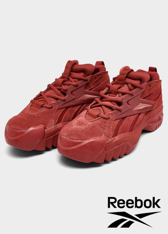 Темно-красные всесезонные кроссовки Reebok