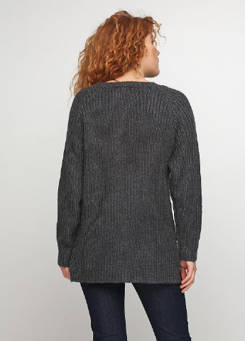 Грифельно-серый демисезонный пуловер пуловер Think Positive