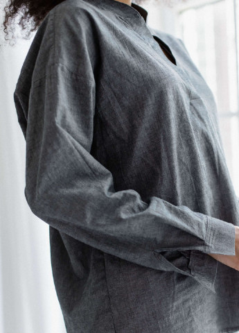 Серебряная всесезон пижама женская silver (l) рубашка + брюки Leglo