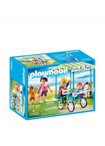Игровой набор Семейный трехколесный велосипед, 27 эл. Playmobil (291859228)