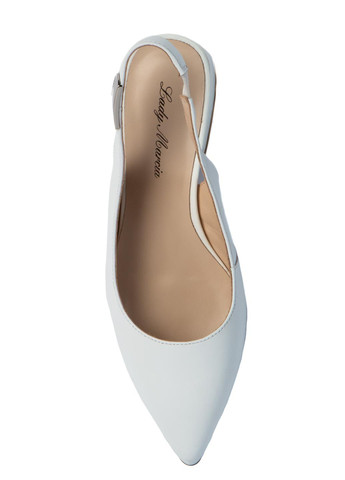 LEDY MARCIA Туфли слингбеки белый з натуральная кожа, китай — лето (335024721)