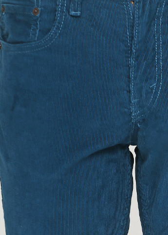 Бирюзовые кэжуал демисезонные прямые брюки Levi's