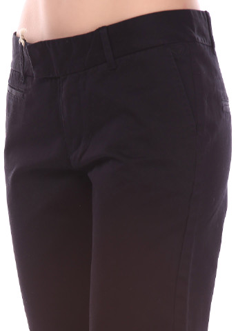 Черные кэжуал демисезонные зауженные брюки Roxy