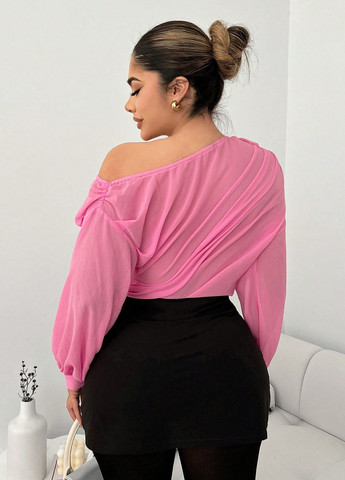 Рожева блуза SHEIN