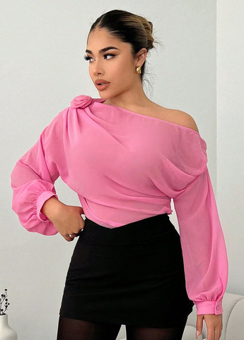 Рожева блуза SHEIN
