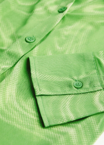 Зеленая летняя блузка H&M