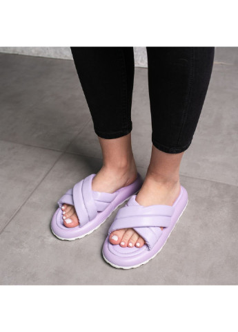 Фиолетовые шлепанцы женские oliver 3595 Fashion