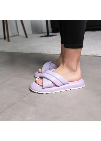Фиолетовые шлепанцы женские oliver 3595 Fashion