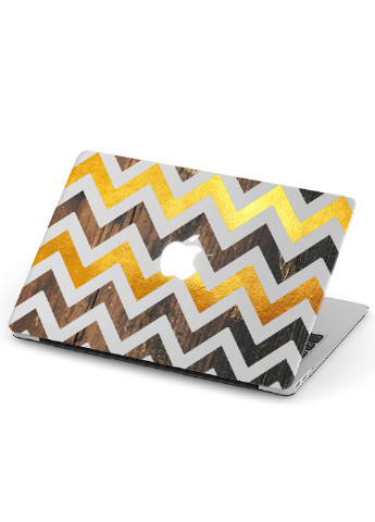 Чохол пластиковий для Apple MacBook Pro 15 A1707 / A1990 Дерев'яні лінії (Wood Lines) (9649-1917) MobiPrint (218539394)