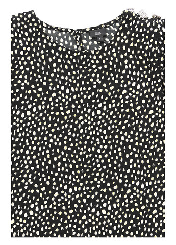 Чёрная блуза River Island