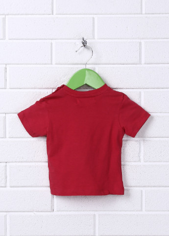 Красная летняя футболка с коротким рукавом New Born