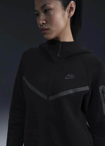 Кофта HV6747-010 Nike W NSW TCH FLC WR FZ HDY 2 (365688238)