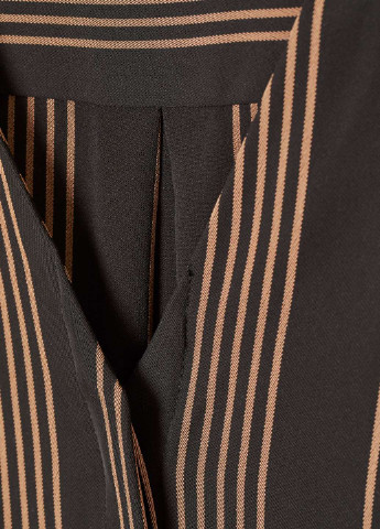 Чорна кежуал сукня H&M однотонна