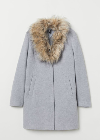 Сіре зимнє Пальто H&M