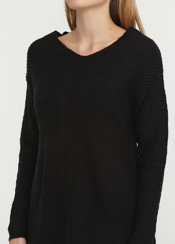 Черный демисезонный пуловер пуловер Terranova