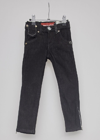 Черные демисезонные со средней талией джинсы Miss Sixty