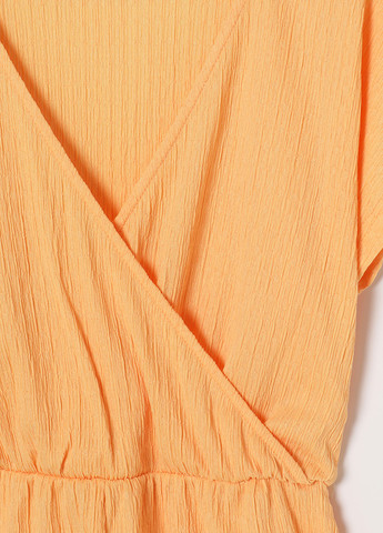 Комбинезон Lefties комбинезон-шорты однотонный жёлтый кэжуал полиэстер