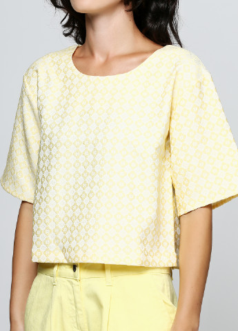 Желтая летняя блуза Anonyme