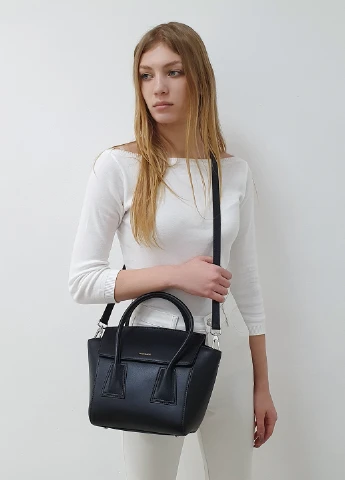 Сумка жесткая средняя повседневная кожаная 6695 Fashion Сумка (225899830)