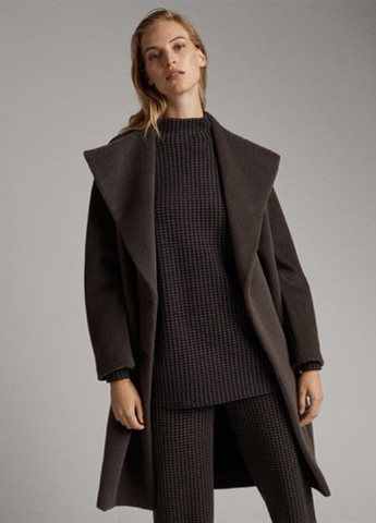 Темно-серый демисезонный свитер Massimo Dutti