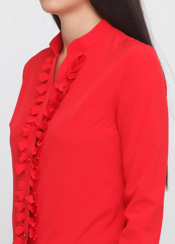 Красная демисезонная блуза Dalleria