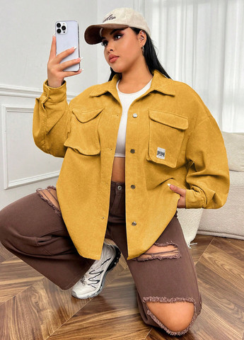 Куртка-сорочка SHEIN (340108937)