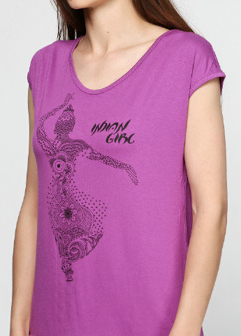 Фіолетова літня футболка Ballet Grace
