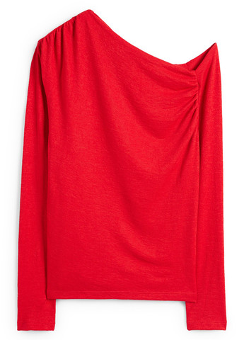 Красная блуза C&A