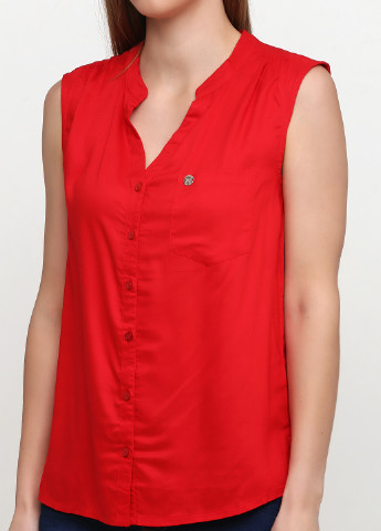 Червона літня блуза Tom Tailor
