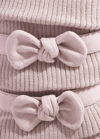 Светло-розовые осенние ботинки SHEIN