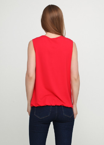 Красная летняя блуза BRANDTEX CLASSIC