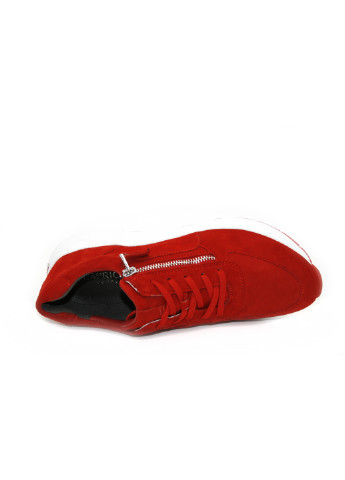 Красные всесезонные кроссовки Caprice