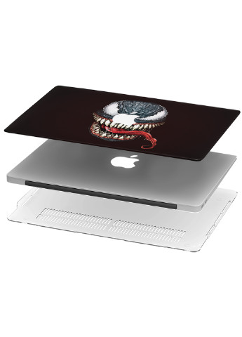 Чехол пластиковый для Apple MacBook Air 13 A1466/A1369 Веном Марвел (Venom Marvel) (6351-2304) MobiPrint (218987505)