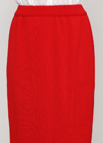 Красная кэжуал однотонная юбка Micha карандаш