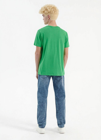 Светло-синие демисезонные слим джинсы House