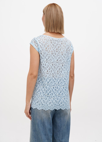 Голубая блуза Sassofono Club