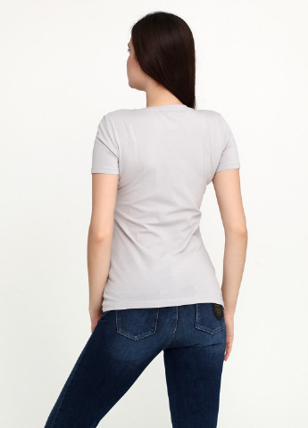 Сіра літня футболка Trussardi Jeans