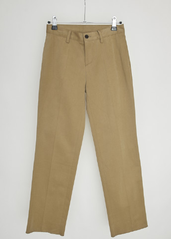 Светло-коричневые кэжуал демисезонные брюки прямые Hackett